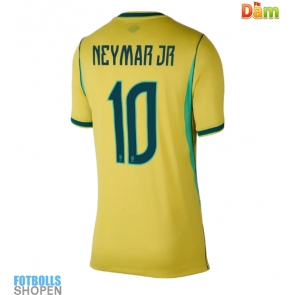 Billiga Brasilien Neymar Jr #10 Hemmatröja Dam VM 2026 Kortärmad